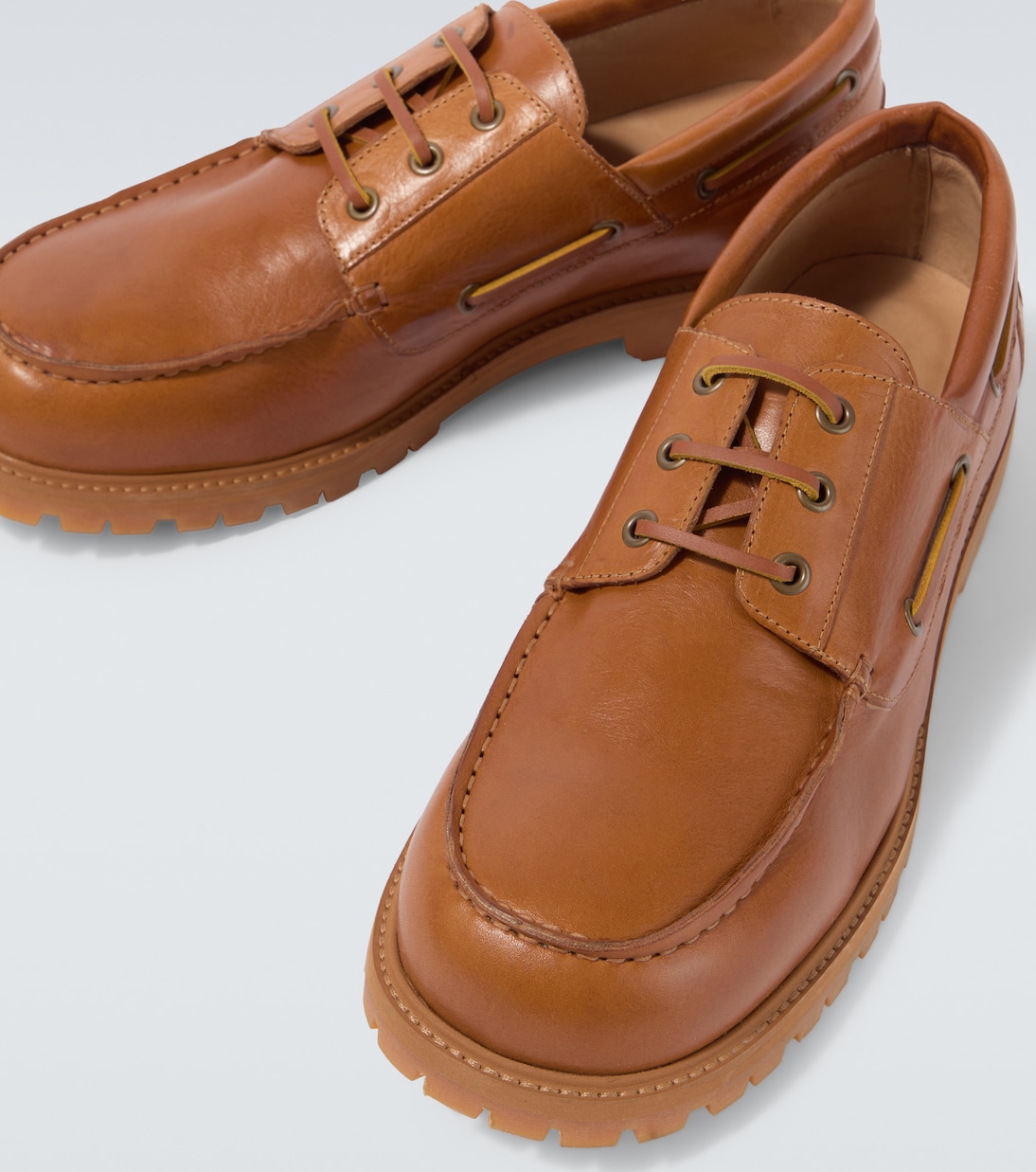 Gusto leather boat shoes | Studio Nicholson
