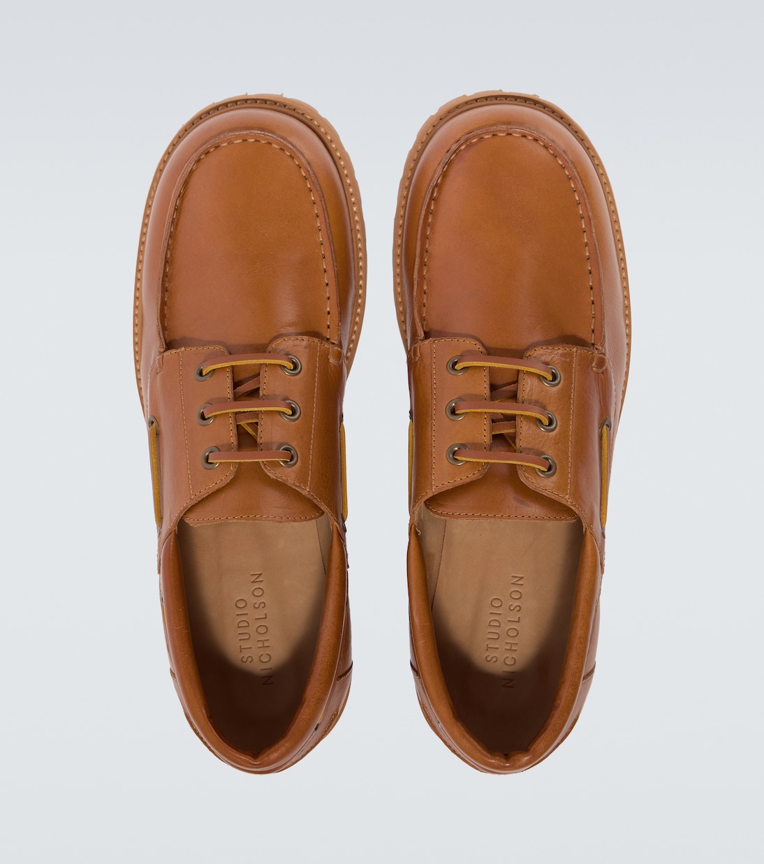 Gusto leather boat shoes | Studio Nicholson