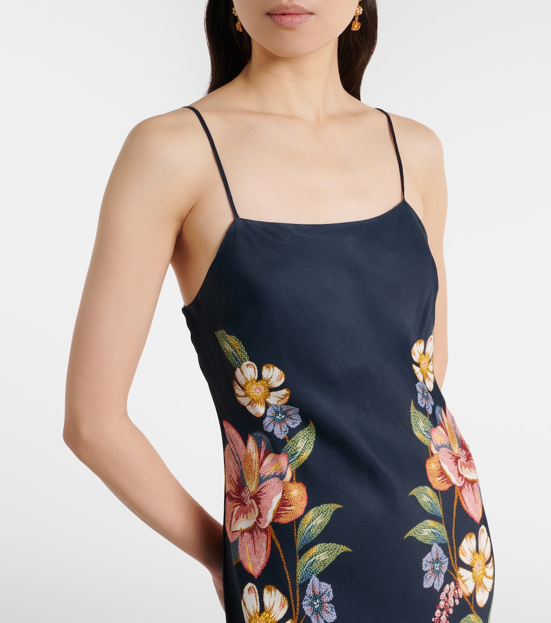 Maxikleid aus Satin | Farm Rio