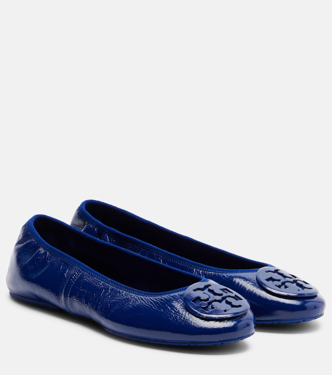 Reva Travel leather ballet flats  | Tory Burch