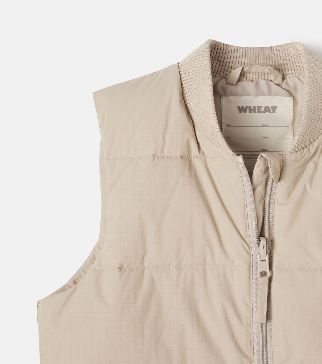 Fryd puffer vest | Wheat