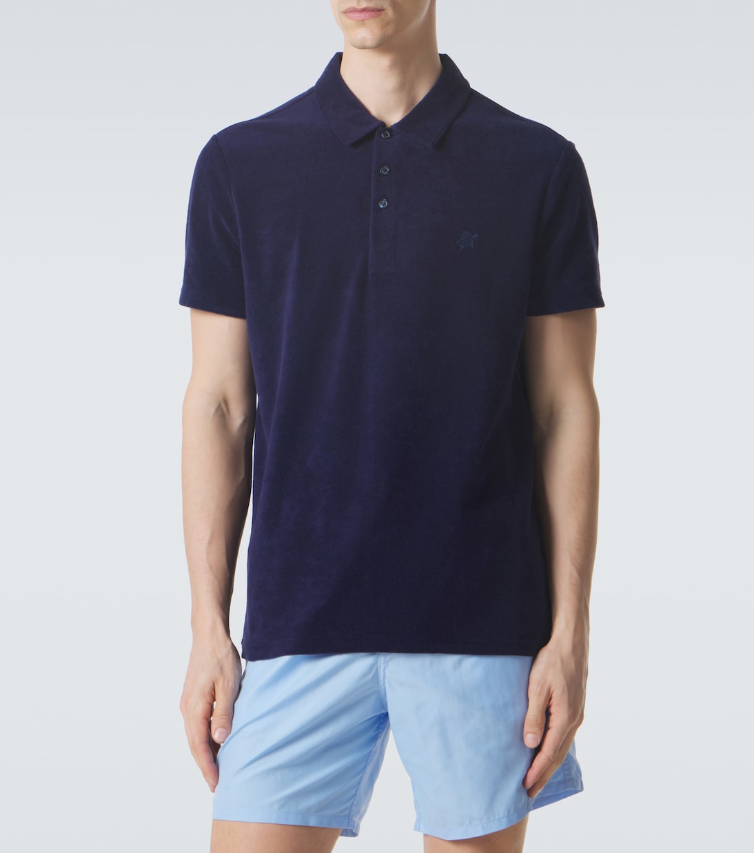 Cotton-blend terry polo shirt | Vilebrequin