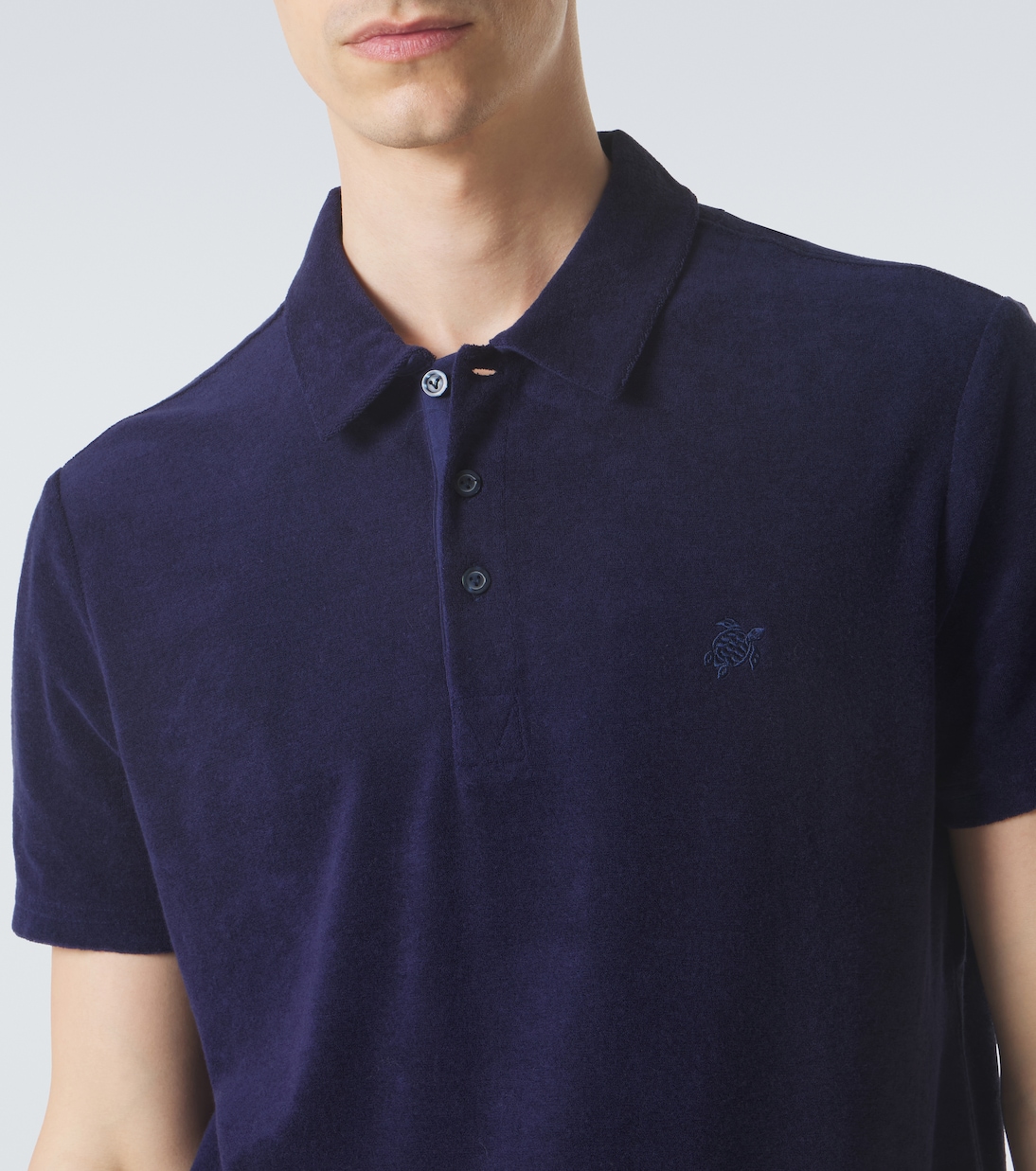 Cotton-blend terry polo shirt | Vilebrequin