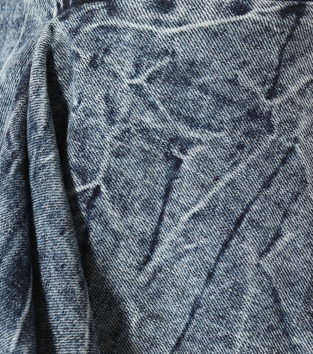 Falda midi asimétrica de jeans | Balenciaga