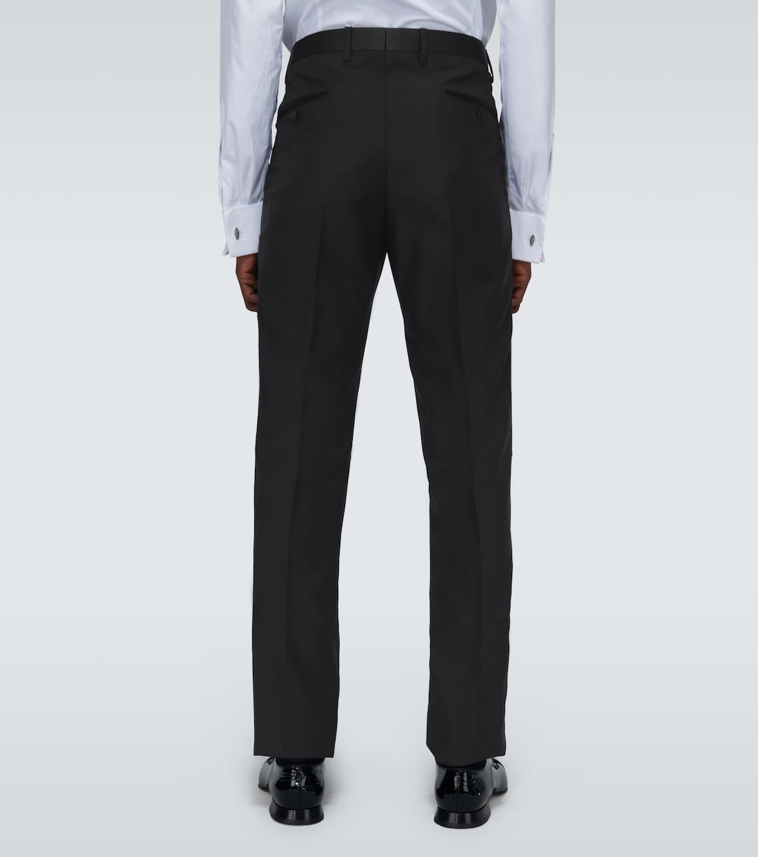 Three-piece wool and silk-blend tuxedo | Dolce&Gabbana