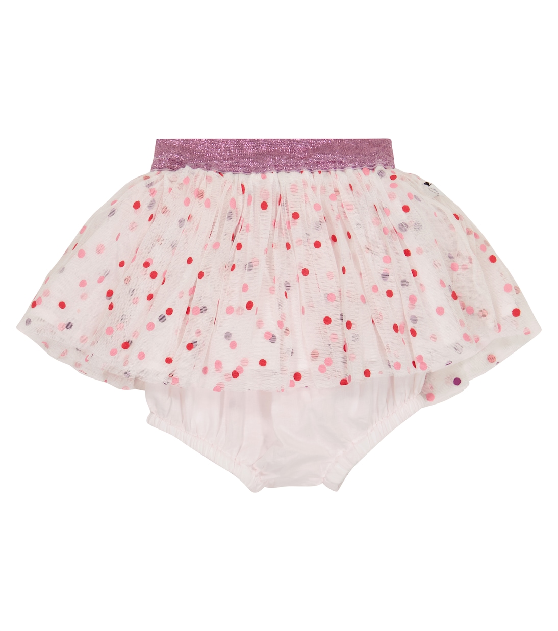 Bébé – Jupe bloomer en coton et tulle à pois | Stella McCartney Kids