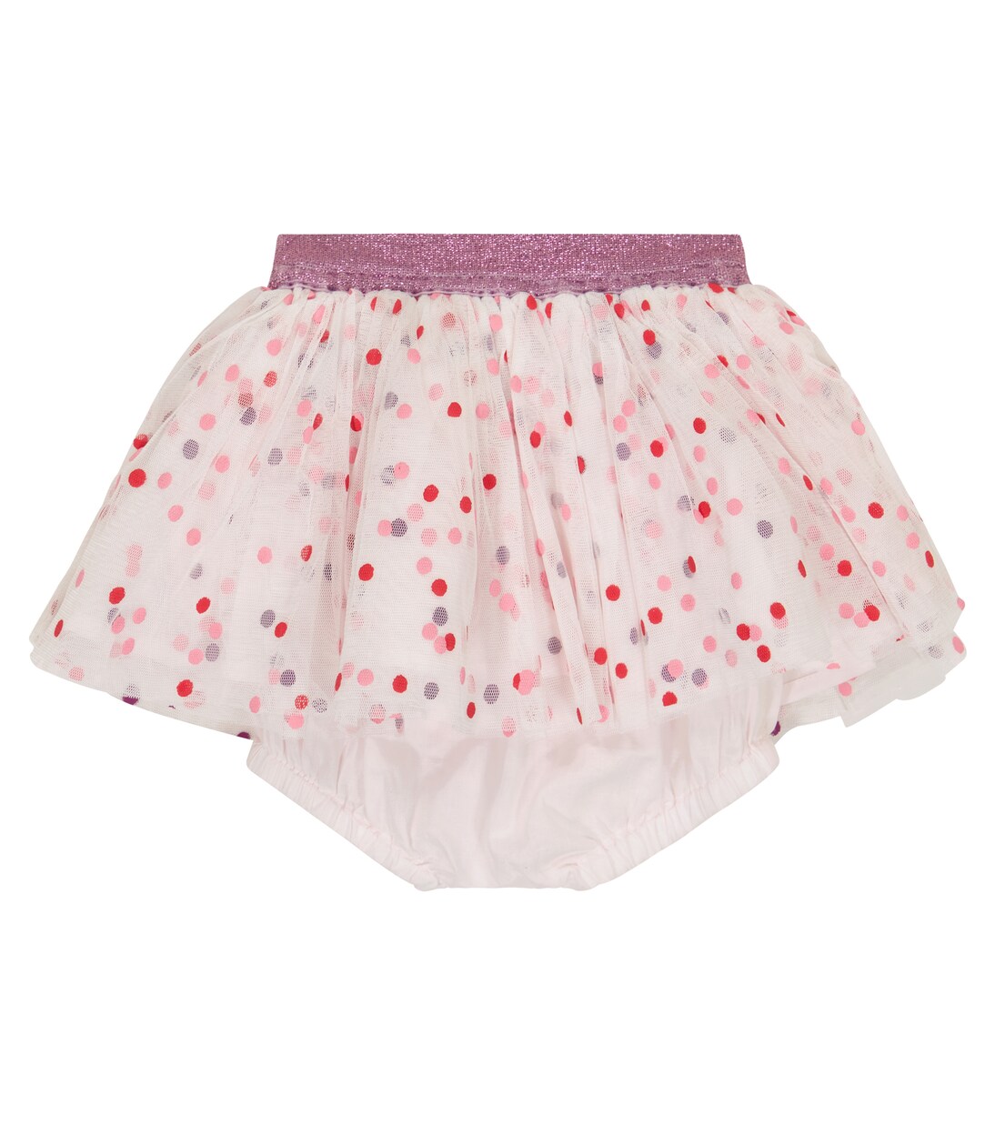 Bébé – Jupe bloomer en coton et tulle à pois | Stella McCartney Kids