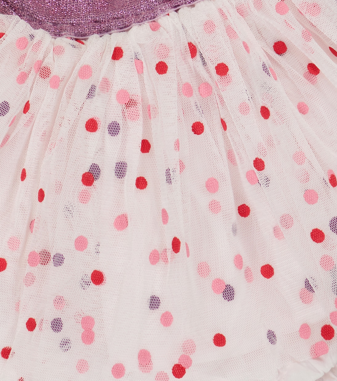 Bébé – Jupe bloomer en coton et tulle à pois | Stella McCartney Kids