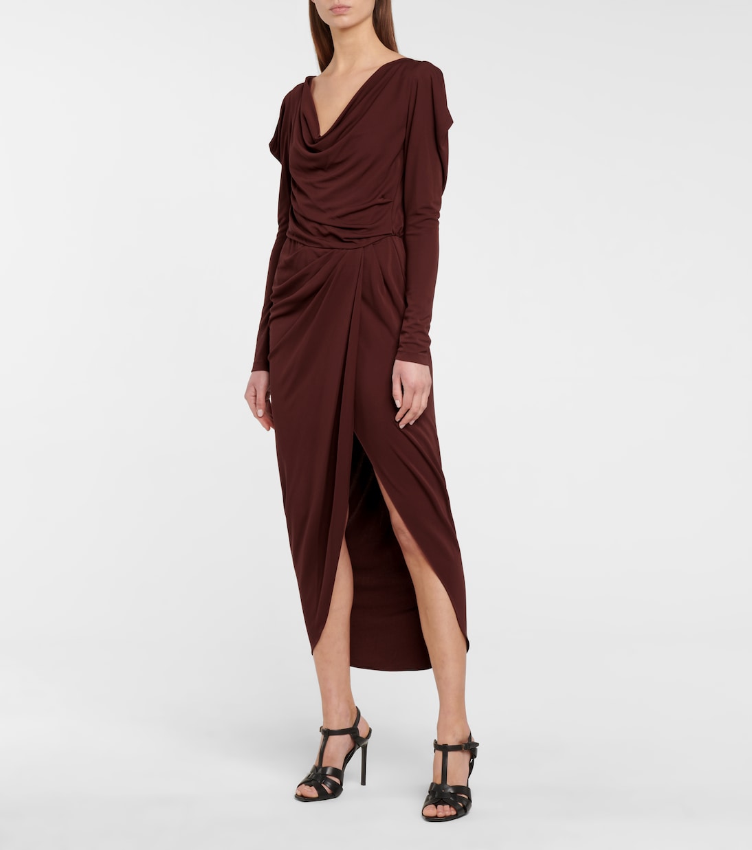 Shoshana cowl-neck midi dress | Altuzarra