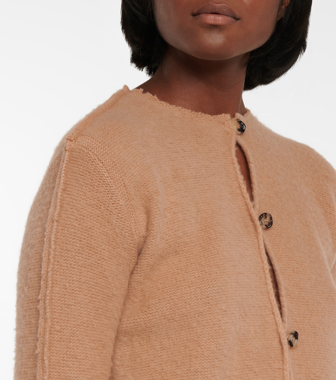Belted wool and cashmere cardigan | Marni