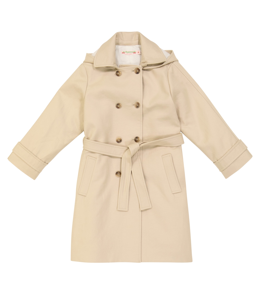 Trenchcoat Tori aus Baumwolle und Leinen | Bonpoint