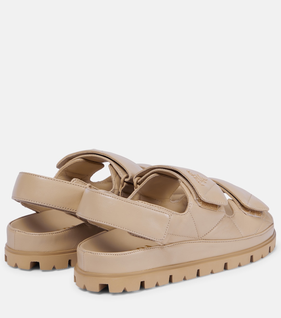 Sandalen aus Leder | Prada