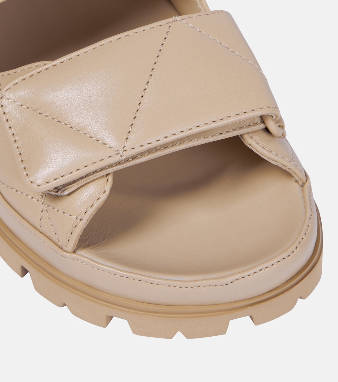 Sandalen aus Leder | Prada
