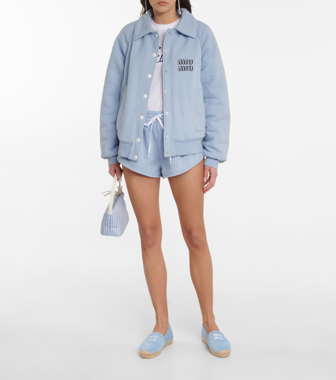 Espadrilles aus Frottee | Miu Miu