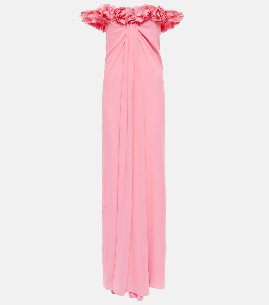 Abito lungo in georgette di seta | Giambattista Valli
