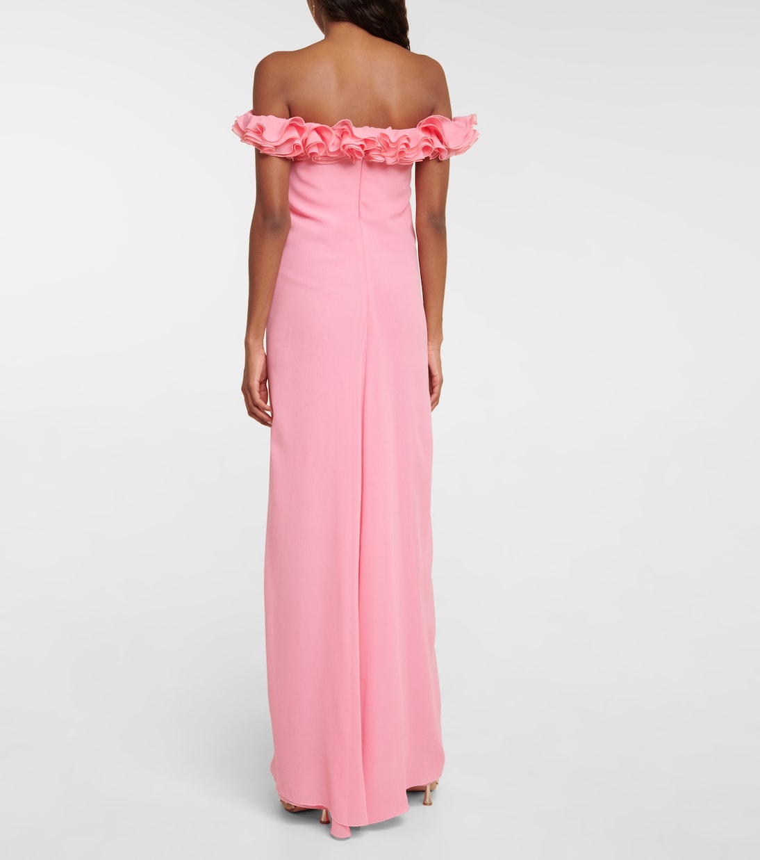 Abito lungo in georgette di seta | Giambattista Valli