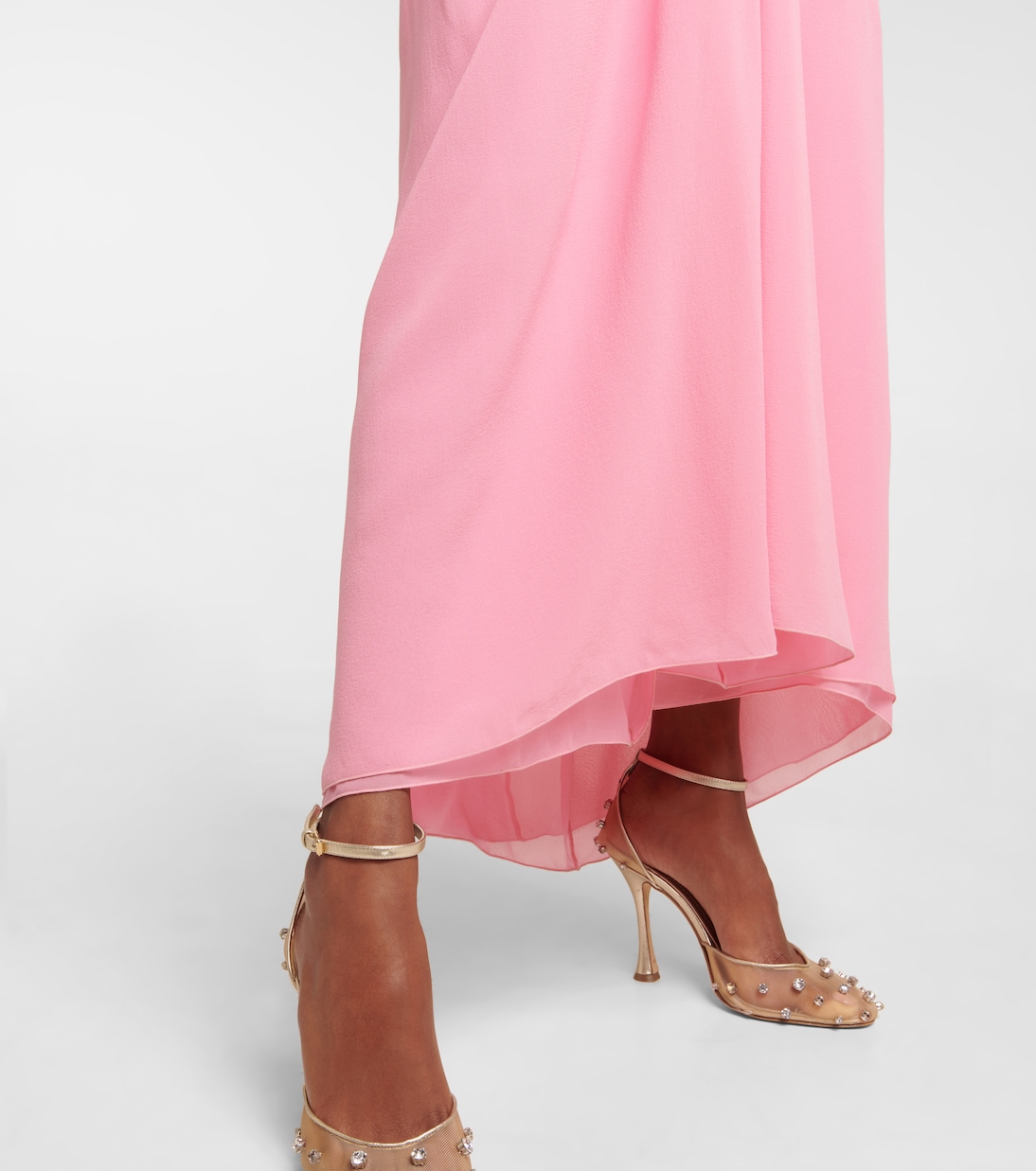 Abito lungo in georgette di seta | Giambattista Valli