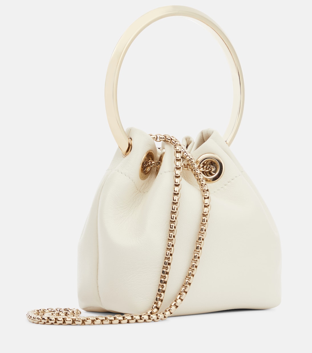 Bucket-Bag Bon Bon Micro aus Leder | Jimmy Choo