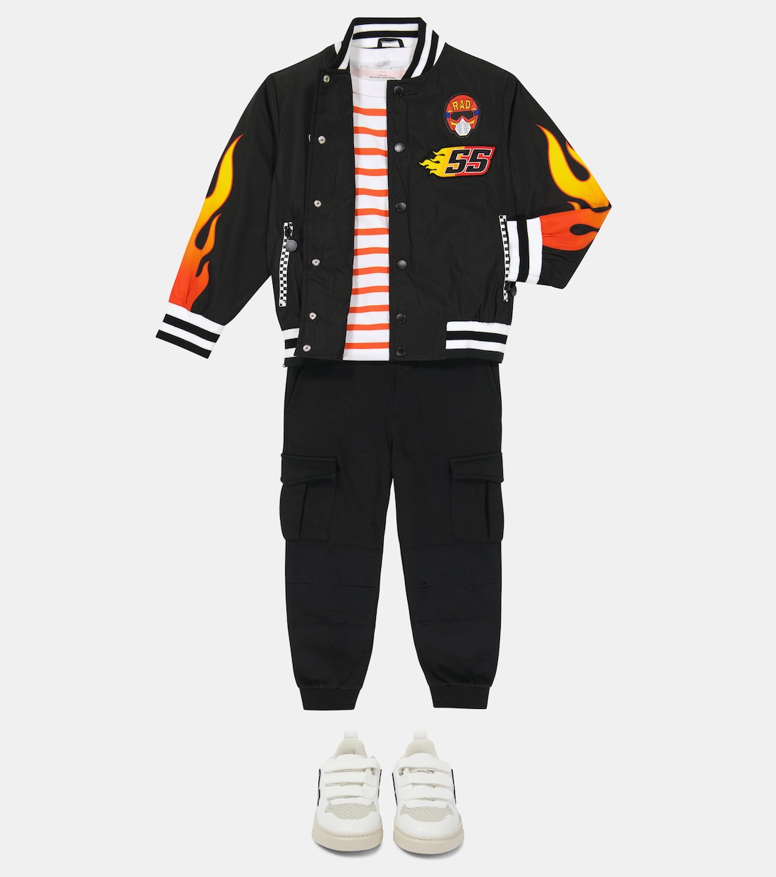 Bedruckte Collegejacke | Stella McCartney Kids