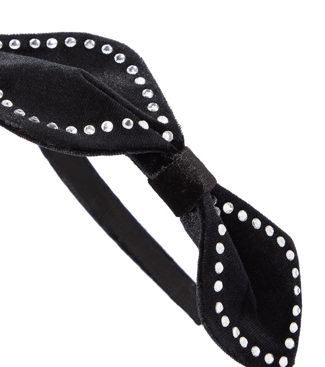 Diadema de terciopelo con lazo | Monnalisa