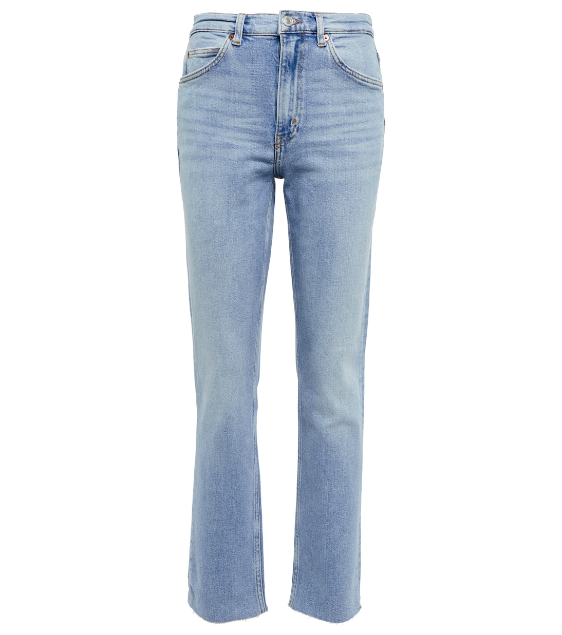 Jeans rectos de tiro alto | Re/Done