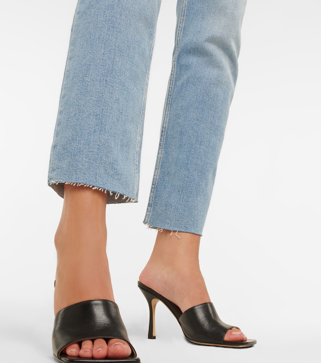 Jeans rectos de tiro alto | Re/Done