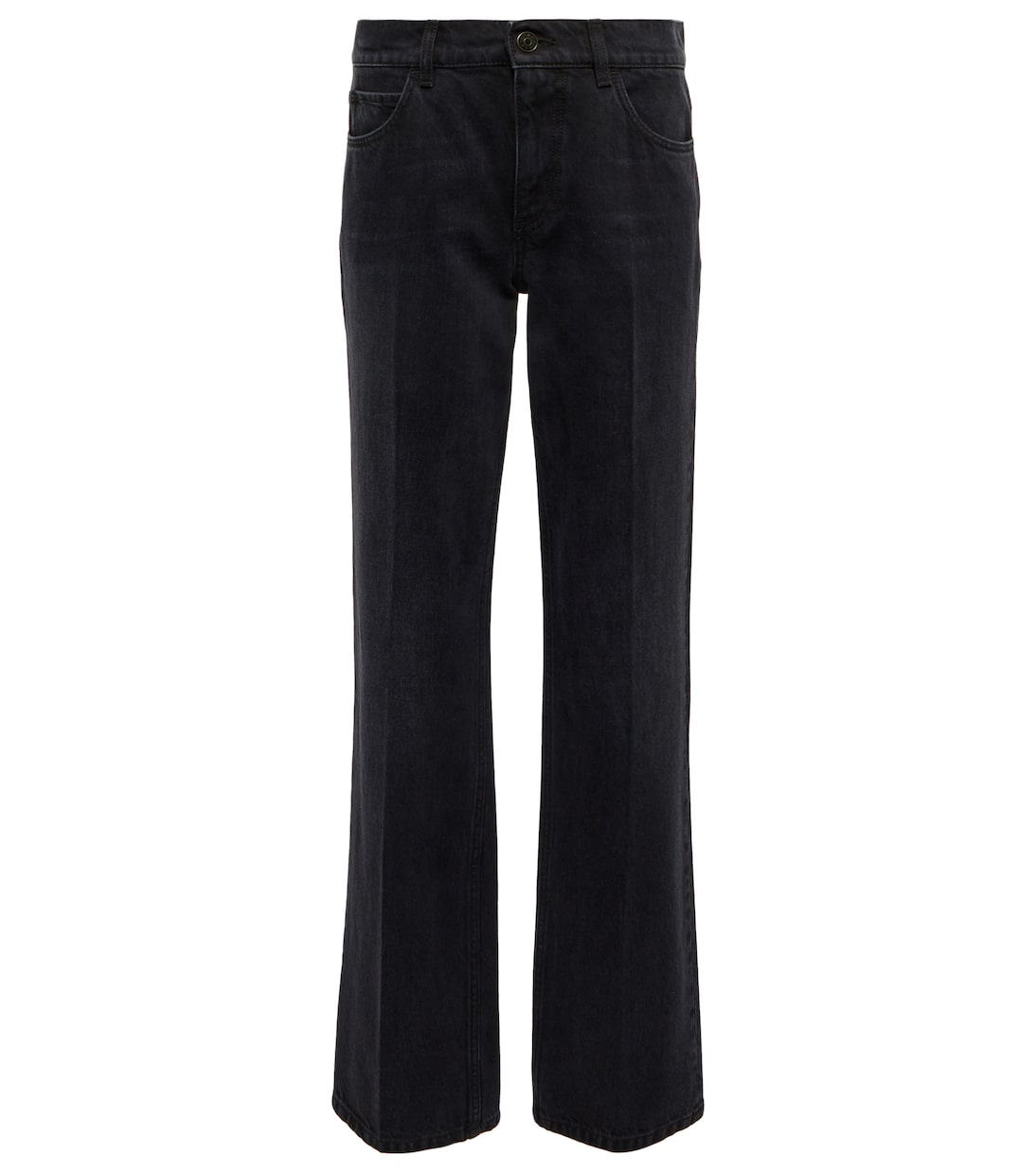 Jean droit Carlyl à taille mi-haute | The Row