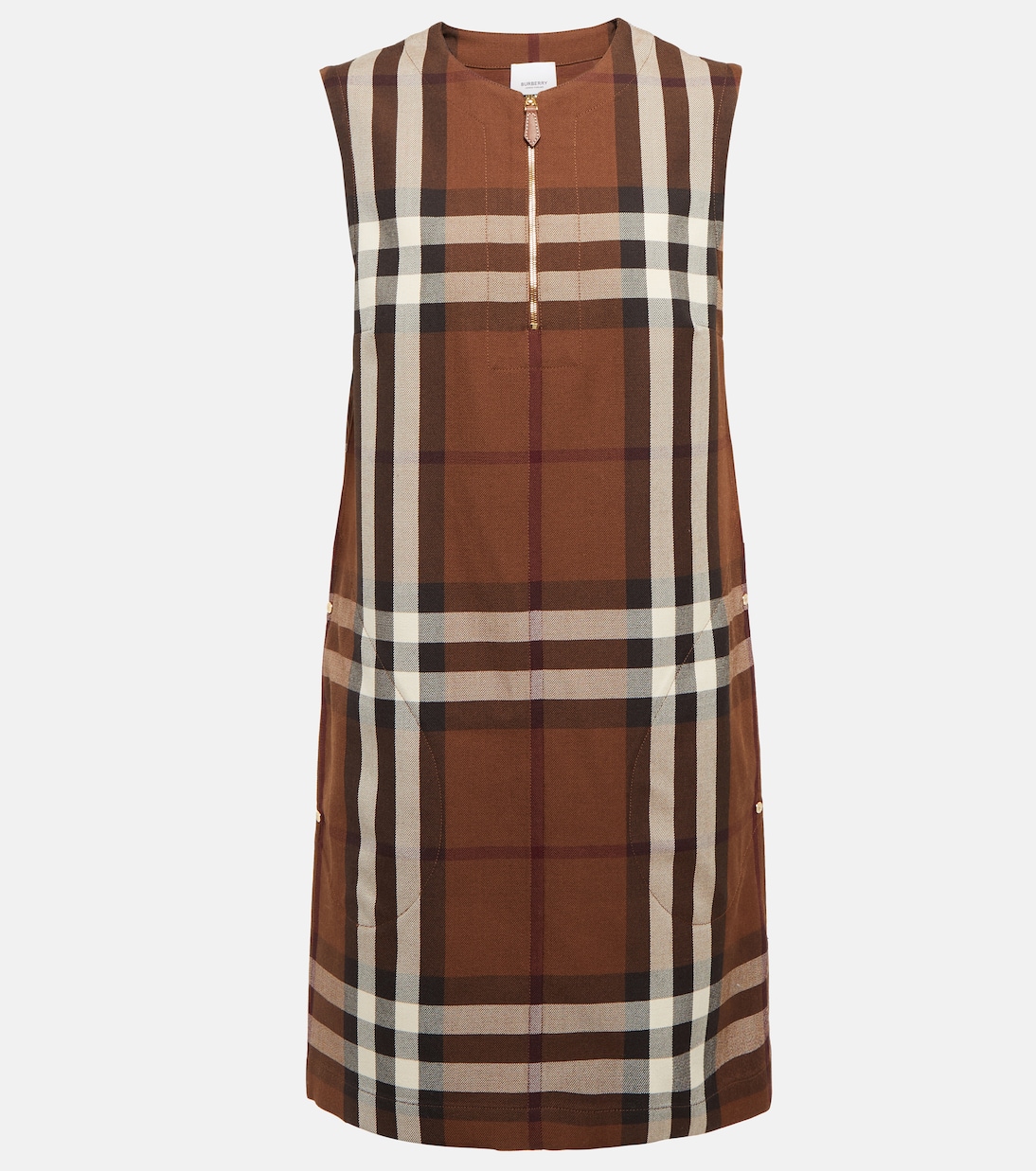 Minikleid aus einem Wollgemisch | Burberry