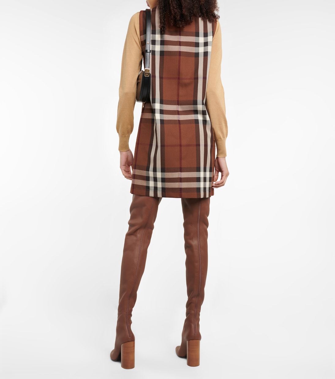 Minikleid aus einem Wollgemisch | Burberry