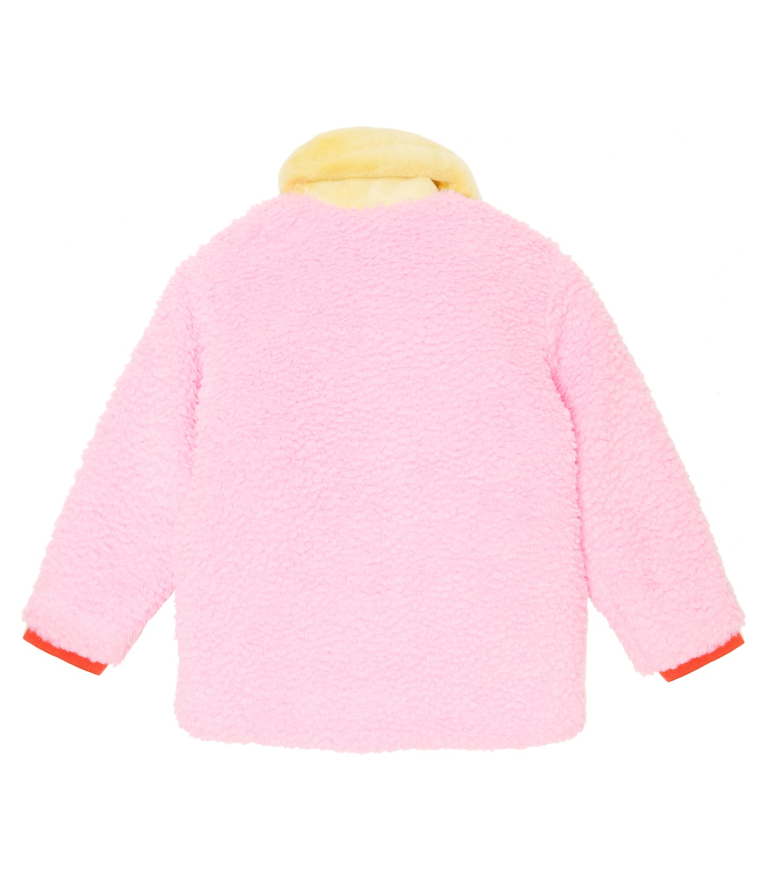 Colorblocked short faux fur coat | Marc Jacobs Kids
