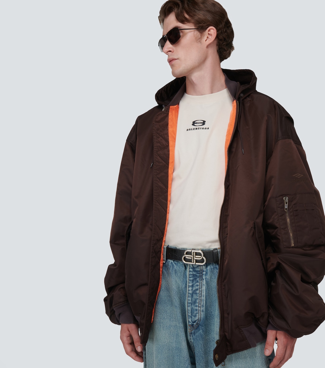 Gürtel BB Large aus Leder | Balenciaga