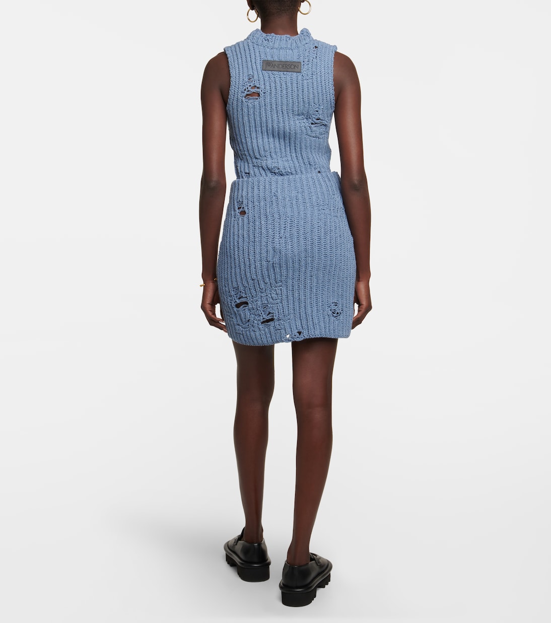 Minifalda en mezcla de algodón | JW Anderson