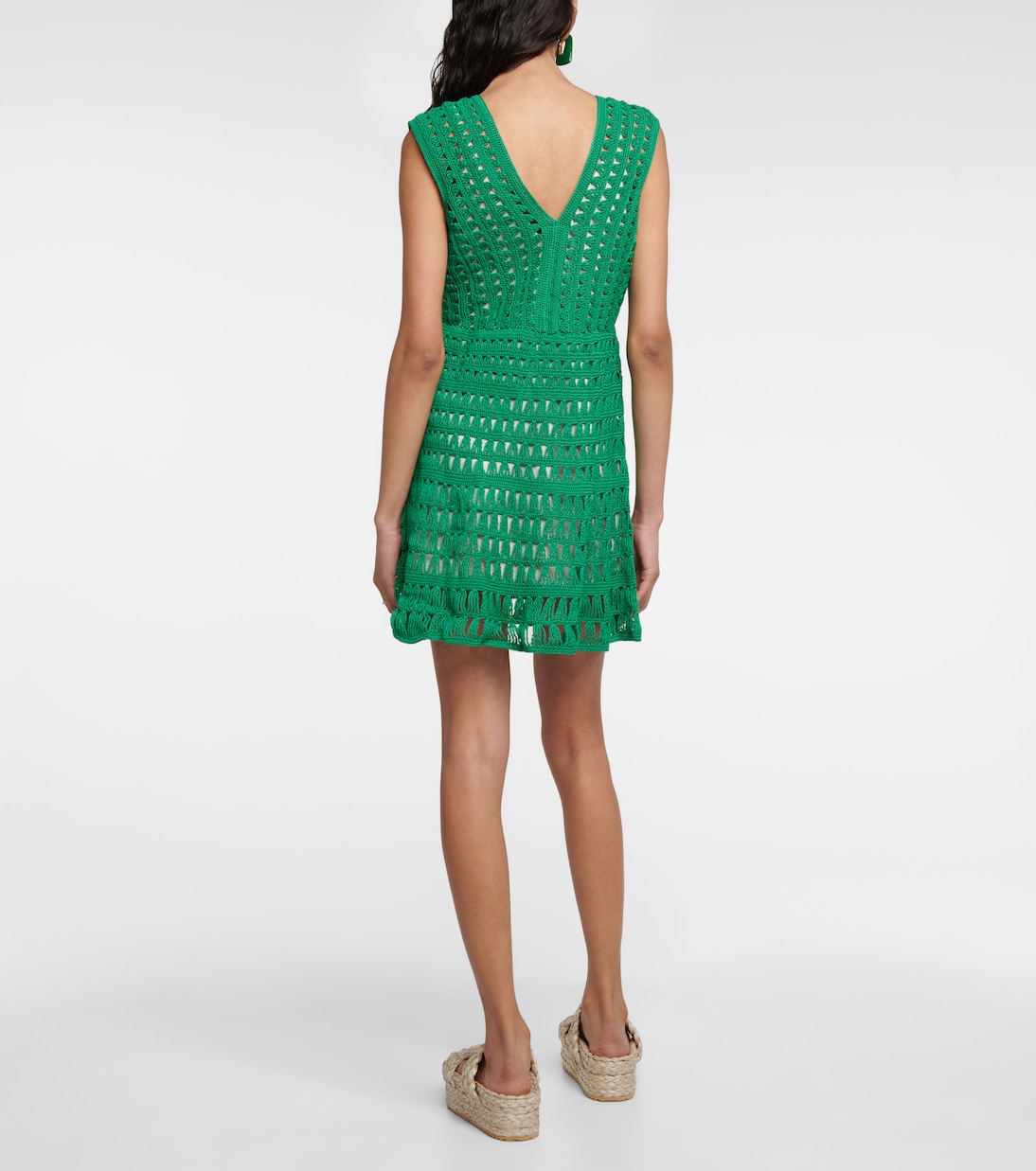 Vestido Jennifer en croché de algodón | Anna Kosturova