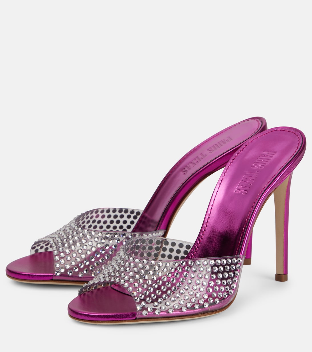 Mules Holly en PVC à ornements | Paris Texas