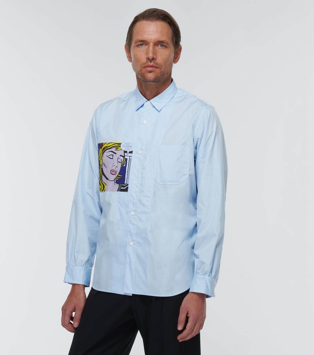 Camisa de cuadros en popelín de algodón | Junya Watanabe