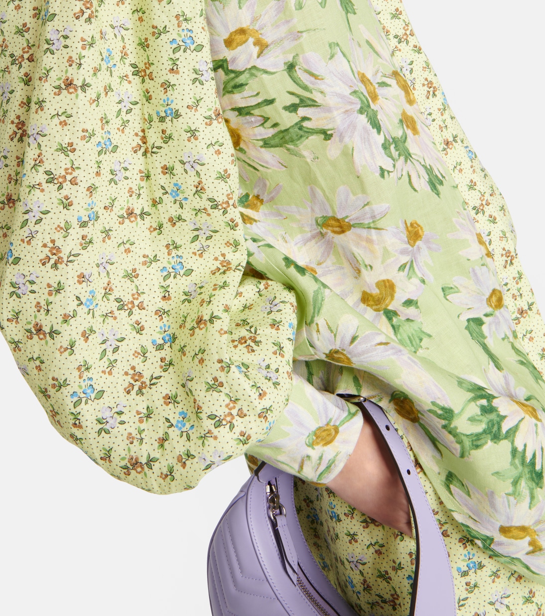 Chemise Astra en lin à fleurs | Alémais