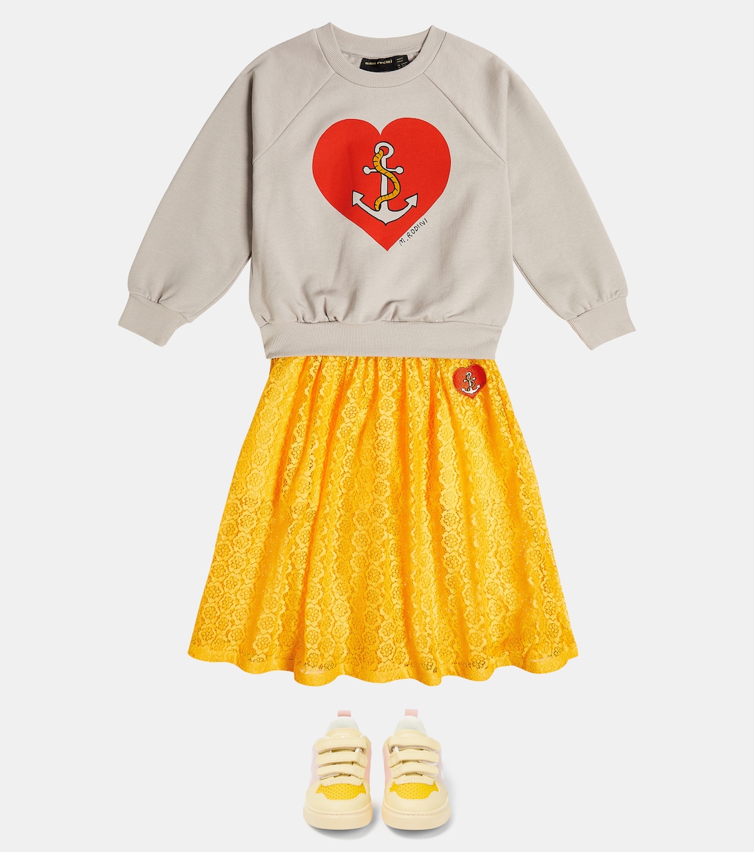 Sudadera de algodón estampada | Mini Rodini