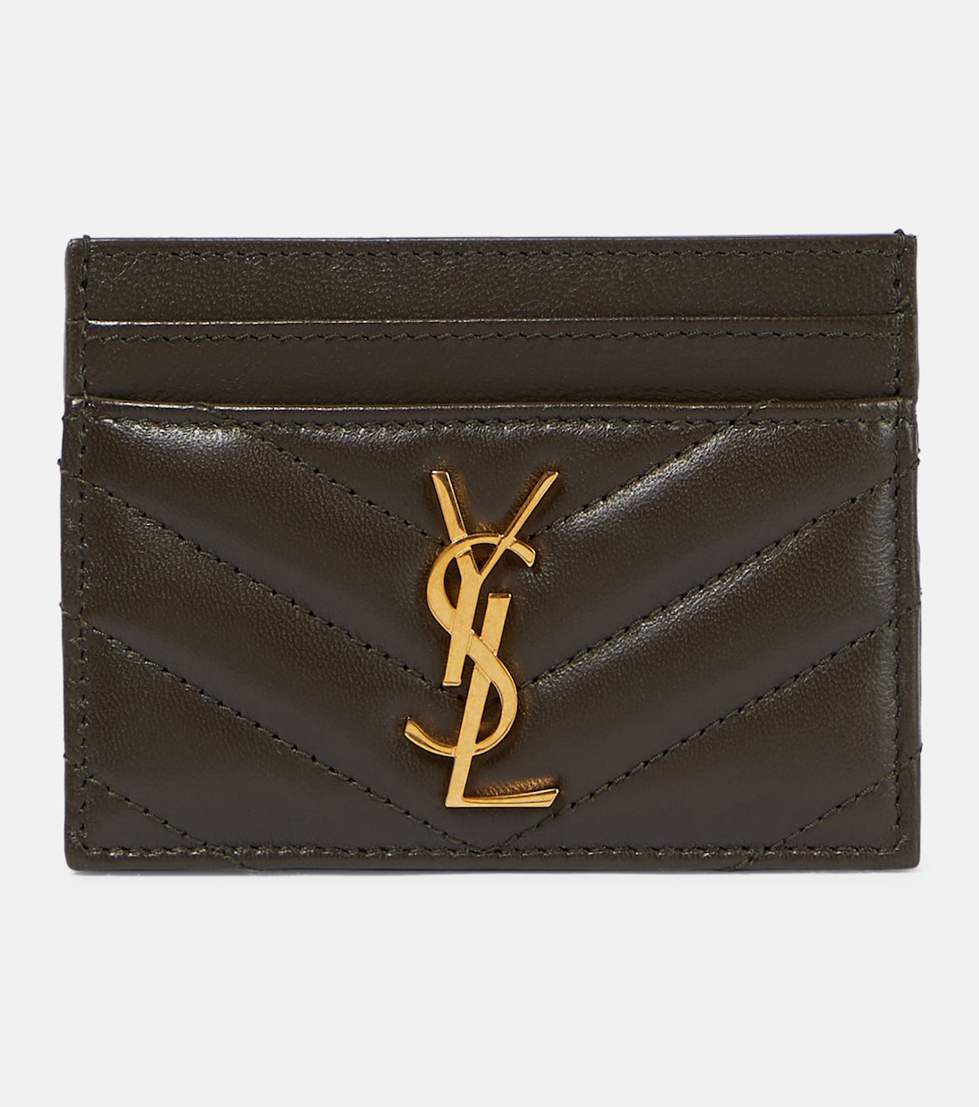 Kartenetui Cassandre aus Matelassé-Leder | Saint Laurent