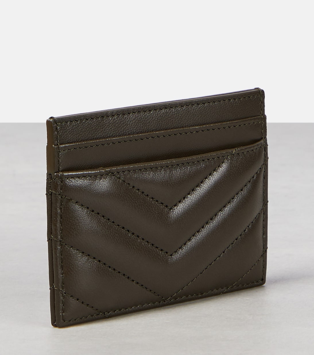 Kartenetui Cassandre aus Matelassé-Leder | Saint Laurent