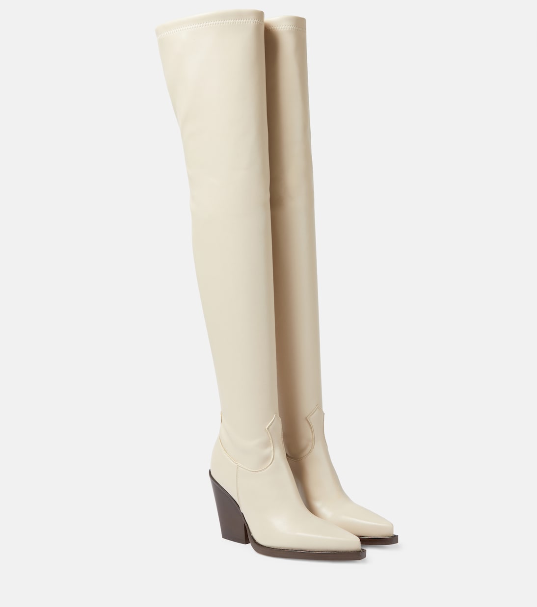 Overknee-Stiefel Vegas aus Lederimitat | Paris Texas