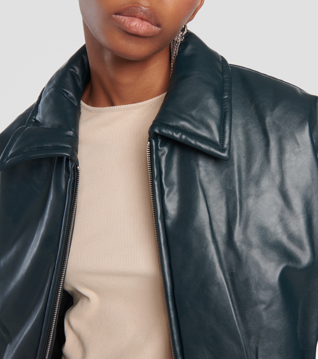 Onnea faux leather bomber jacket | Acne Studios