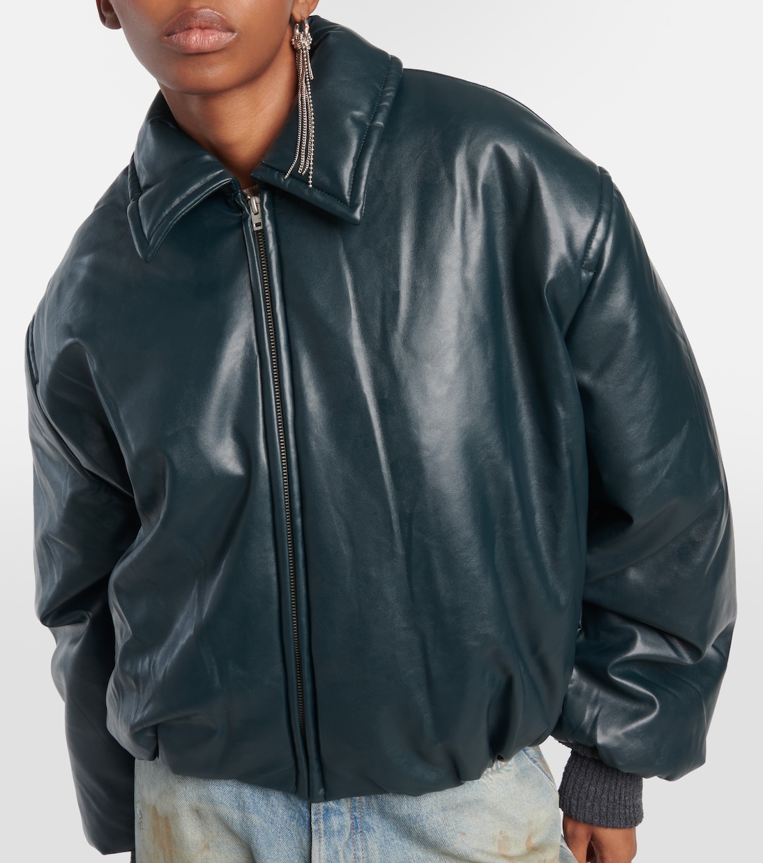 Onnea faux leather bomber jacket | Acne Studios