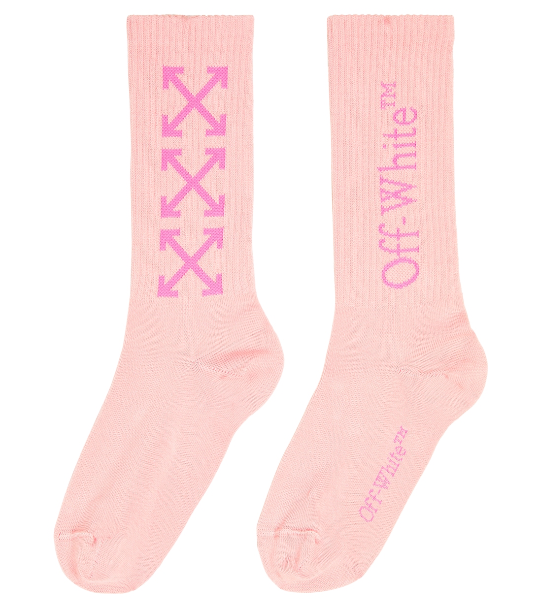 Calze Arrows in jacquard di misto cotone | Off-White Kids