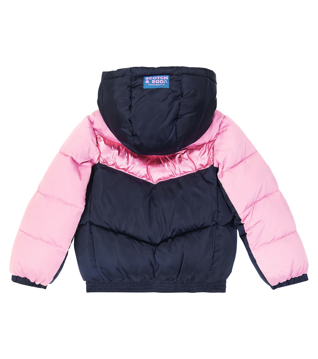 Colorblocked puffer jacket | Scotch & Soda Kids