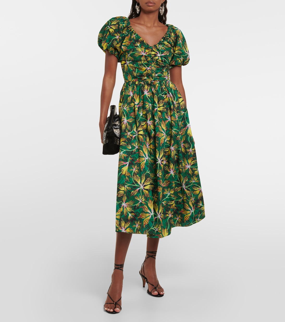 Midikleid Cecile aus Baumwollpopeline | Ulla Johnson