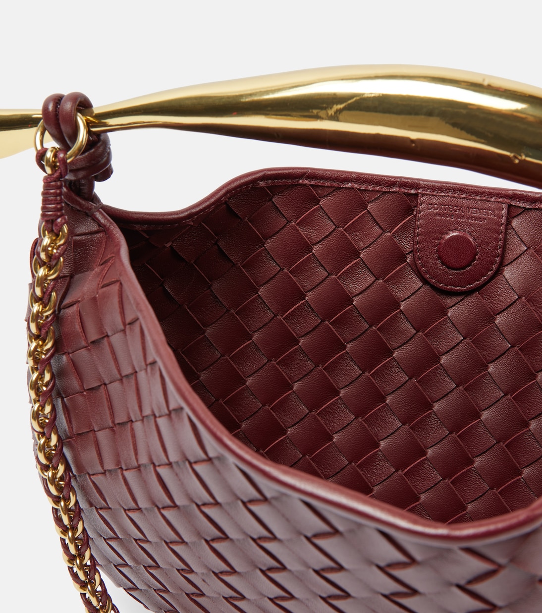 Borsa Sardine Chain in pelle Intrecciato | Bottega Veneta