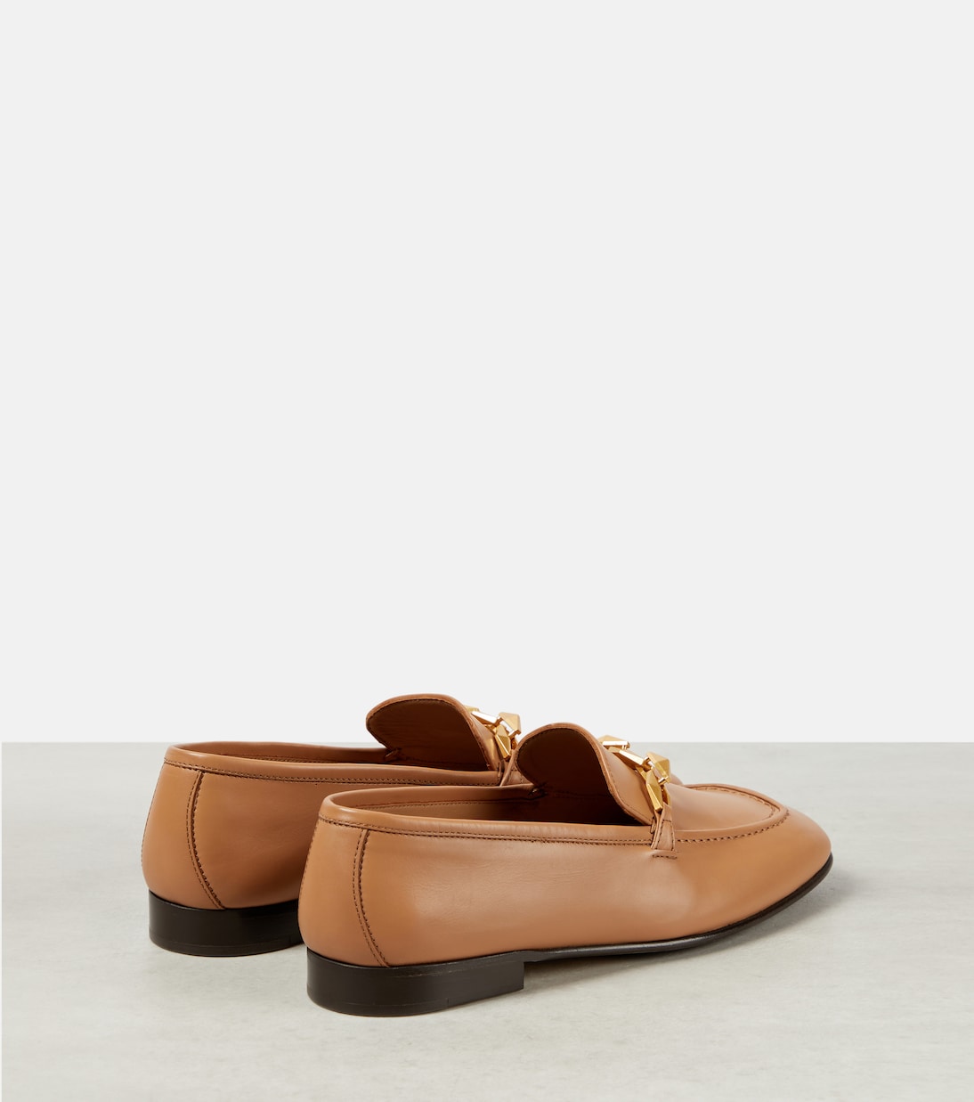 Loafers Diamond Tilda aus Leder | Jimmy Choo