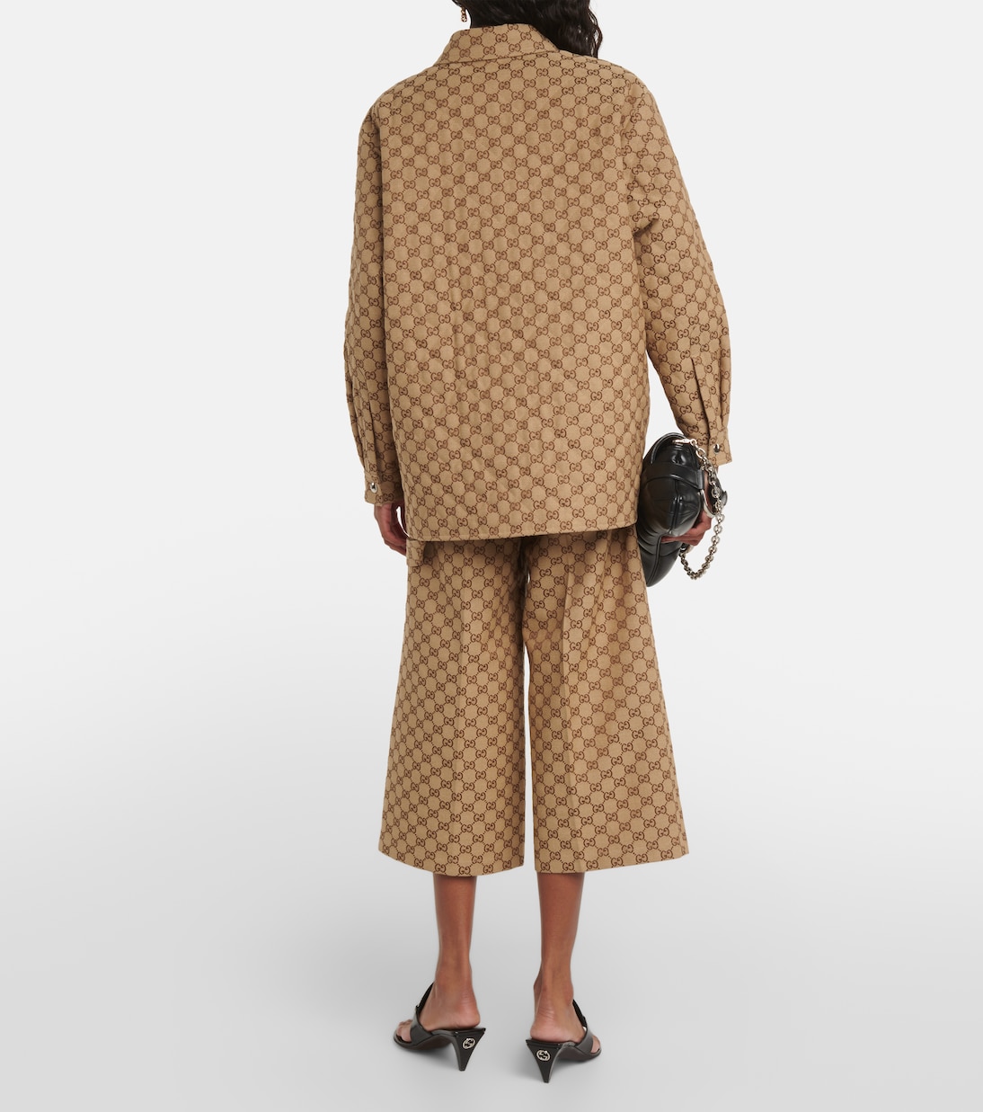 Hemdjacke GG aus Canvas | Gucci