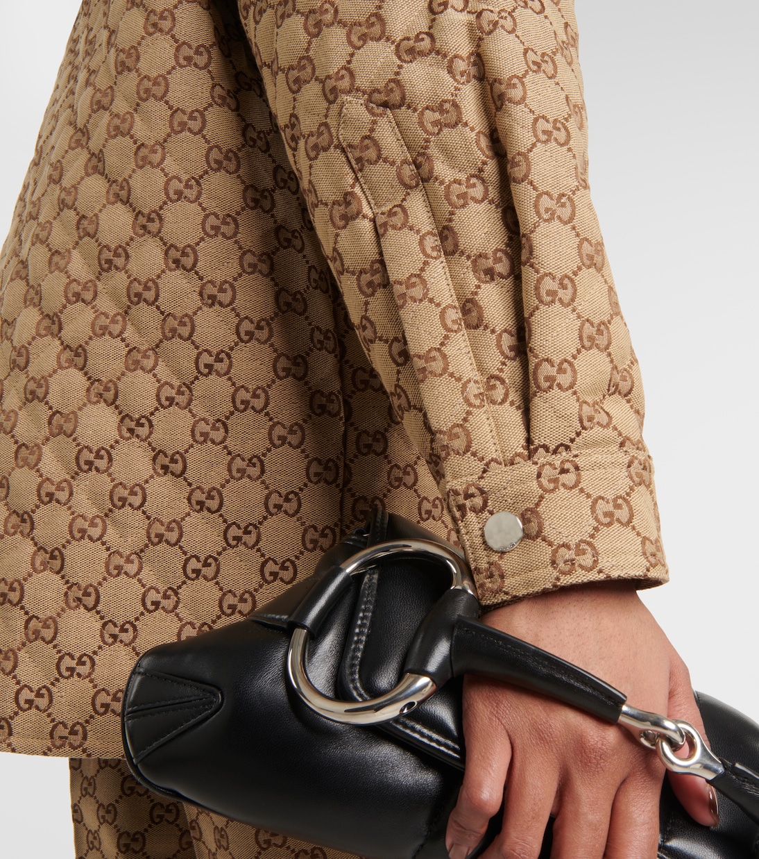 Hemdjacke GG aus Canvas | Gucci