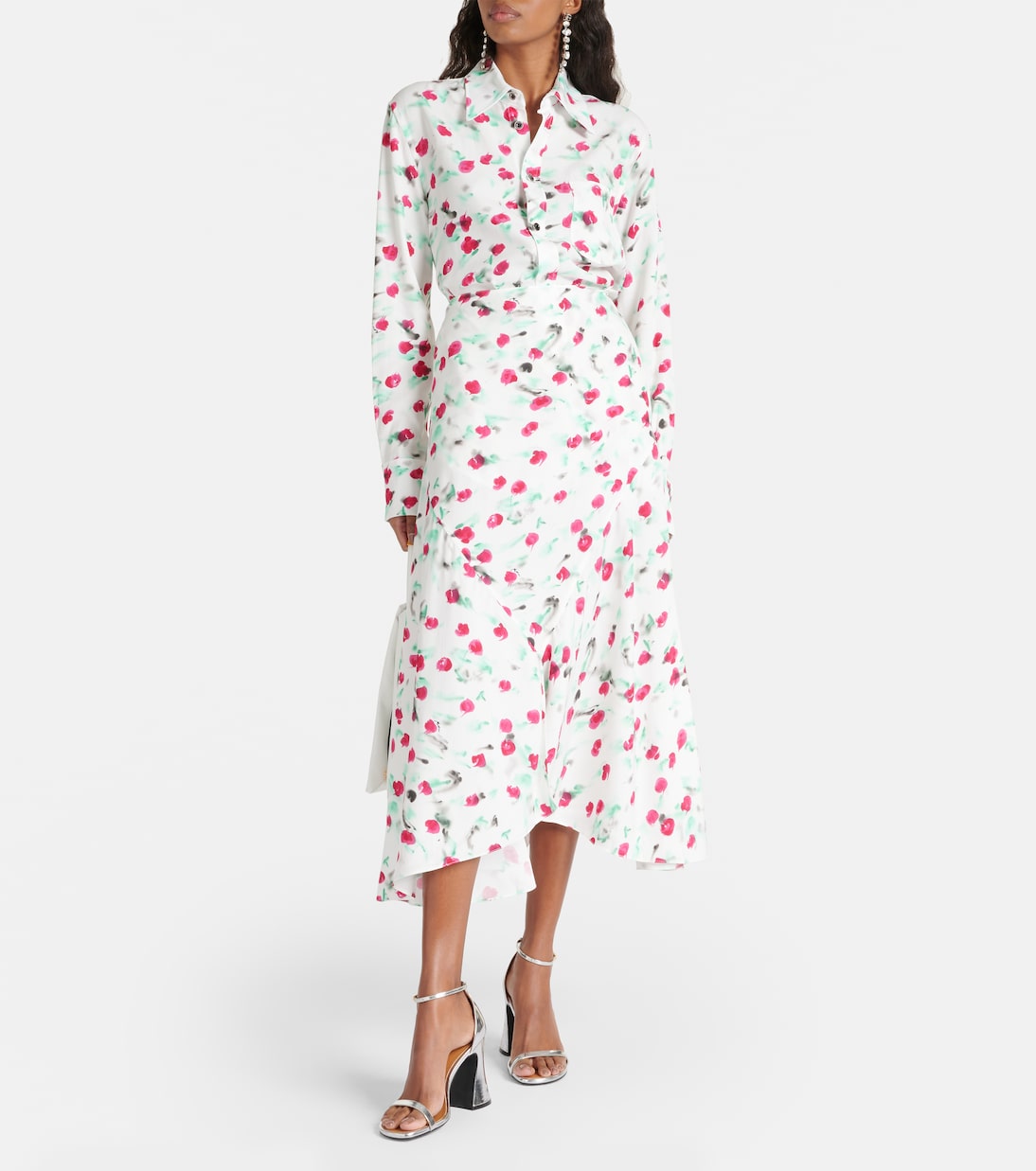 Gonna midi con stampa | Marni